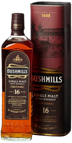 Whiskey Bushmills 16 anos Single Malt Irlandês 700ml