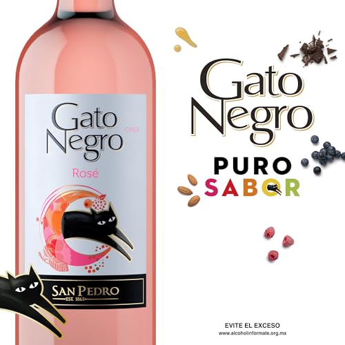 Vinho Rosé Chileno Gato Negro 750ml