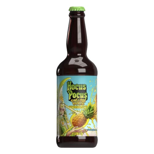 Cerveja Hocus Pocus Pineapple Express American IPA com Abacaxi 500ml