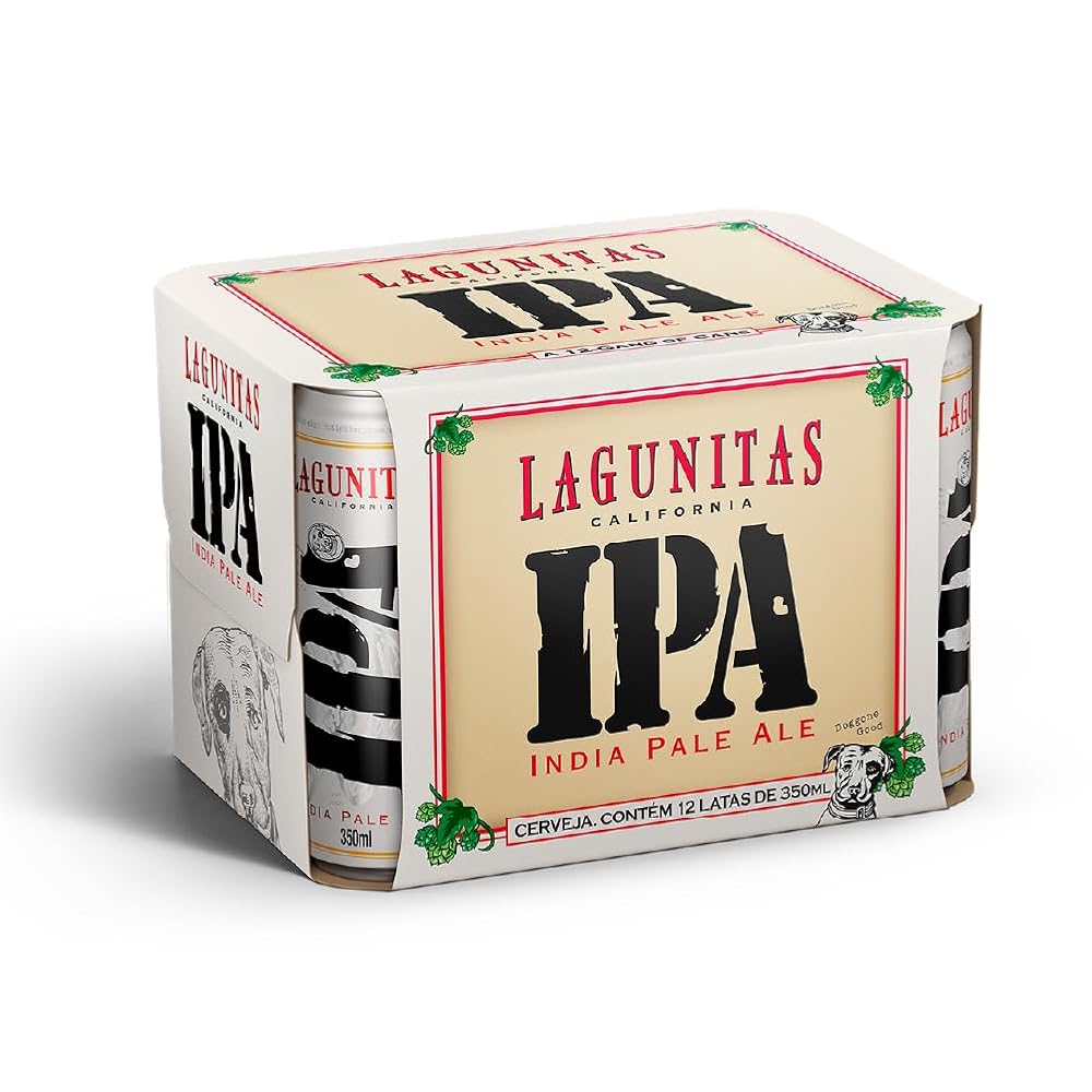 Cerveja Lagunitas IPA Lata 350ml (Pack 12)